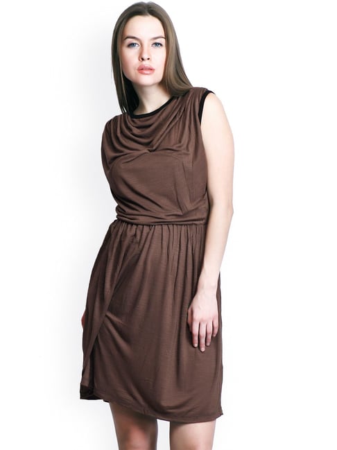 Belle Fille Brown Others Dress Price in India