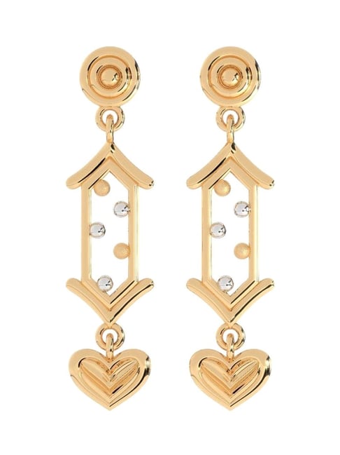 Gold Earrings Design In Light Weight 2024 | favors.com