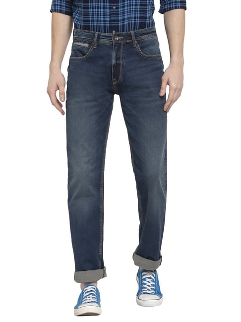 Pepe Jeans VAPOUR Blue Lightly Washed Slim Fit Jeans