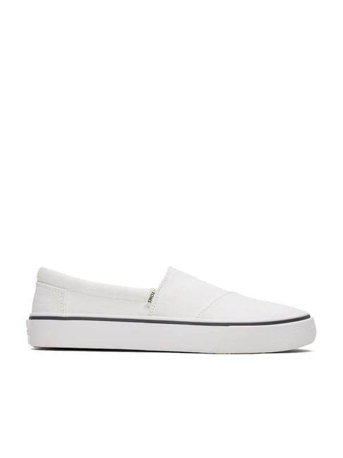Buy TOMS Women's Alpargata Fenix White Plimsolls for Women at Best