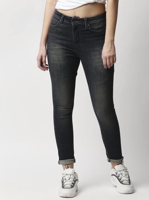 Pepe Jeans Black Skinny Fit Jeans