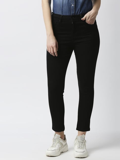 Pepe Jeans Black Skinny Fit Jeans