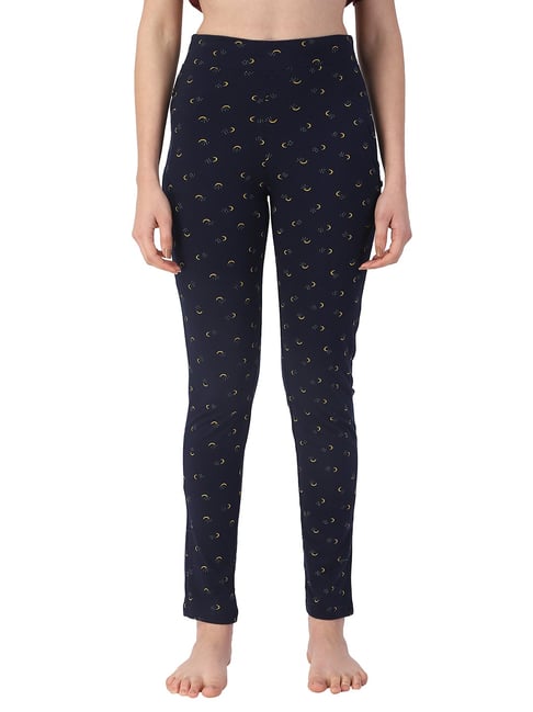 Proteens Navy Printed Pyjamas