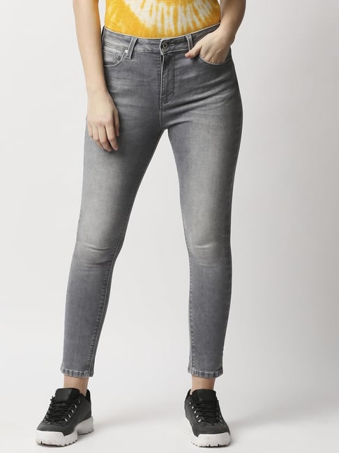 Pepe Jeans Grey Skinny Fit Jeans