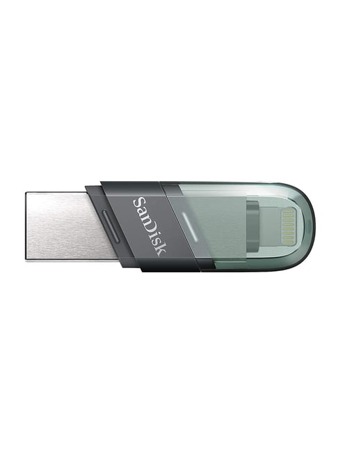 SanDisk iXpand SDIX90N-256G-GN6NE 256GB USB 3.0 Lightning Pen Drive (Metallic)