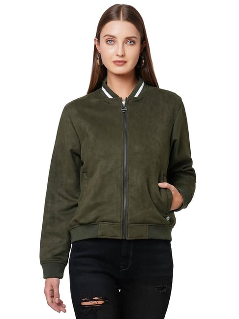 Pepe Jeans Olive Regular Fit Jacket