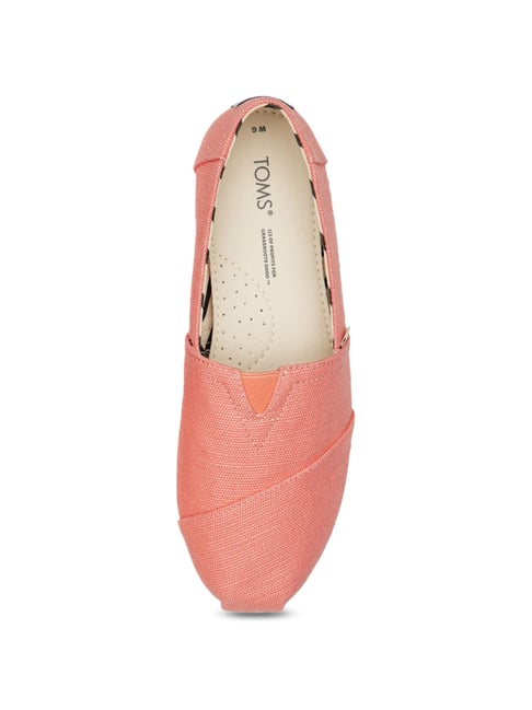 Coral toms store shoes