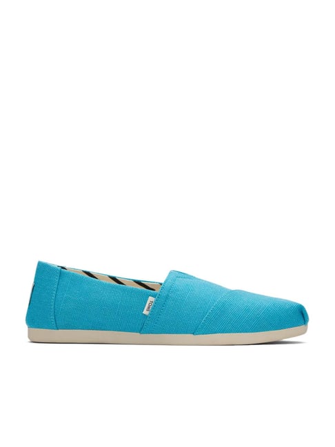 Buy TOMS Women's Alpargata ESP Blue Espadrille Shoes for Women at