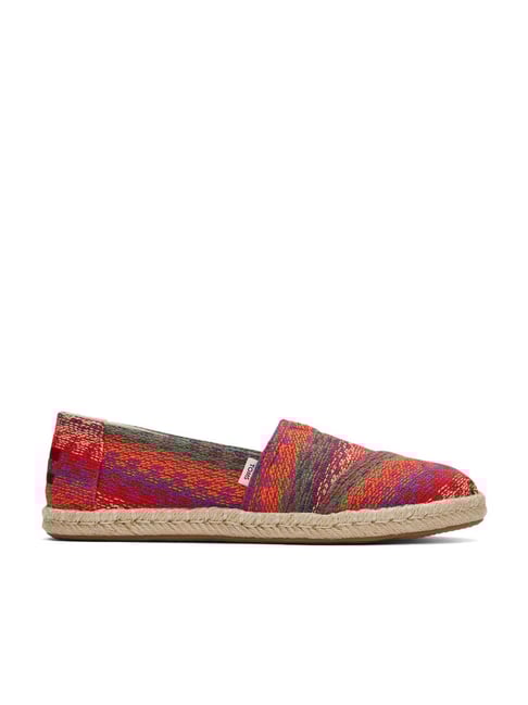 Buy TOMS Women's Alpargata Rope Multicoloured Espadrille Shoes for