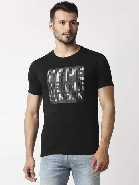 Buy Pepe Jeans Kingsman Full Sleeves Black Pure Linen Casual Shirt online