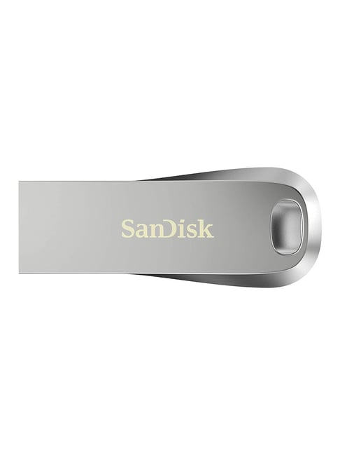 SanDisk Ultra Luxe SDCZ74-064G-I35 64GB USB 3.1 Pen Drive (Metallic Silver)