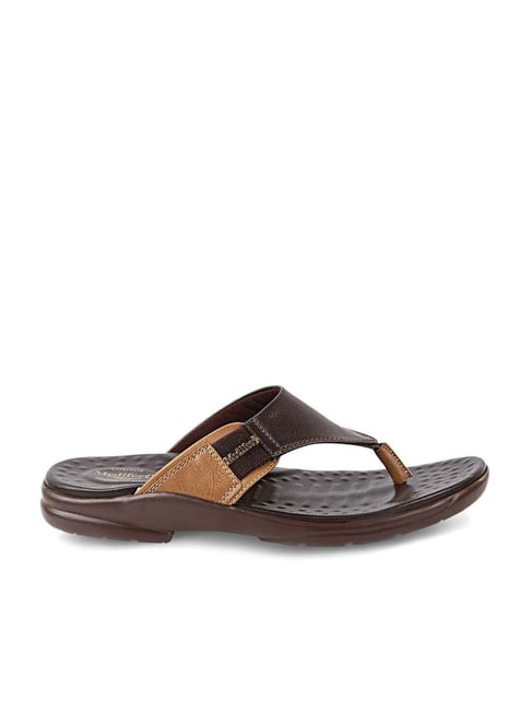 MediFeet Men s Brown Thong Sandals