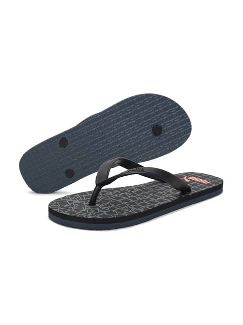 Buy Puma Men's Jog V3 Jade Black Flip Flops for Men at Best Price ...