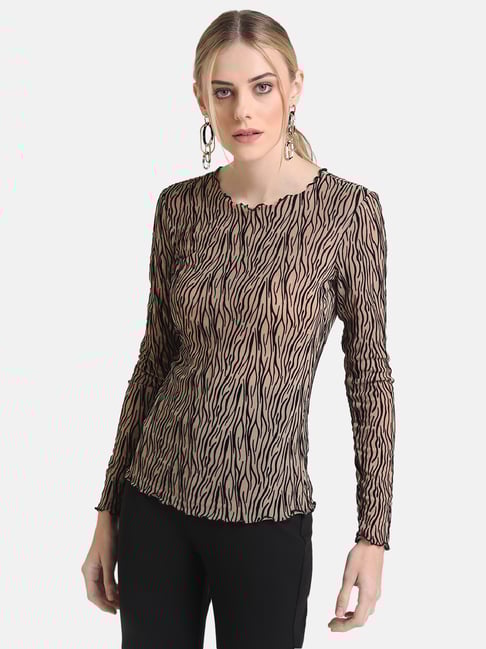 animal print tops online
