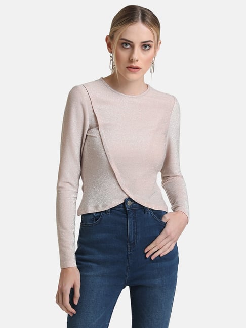 Kazo Pink Overlap Top-picture-33