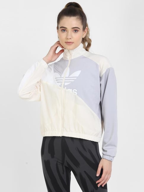 Buy Adidas Originals Multicolor Color Blocked Jacket for Women