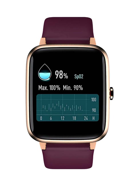 Noise ColorFit Pro 2 Oxy Smartwatch (Deep Wine)