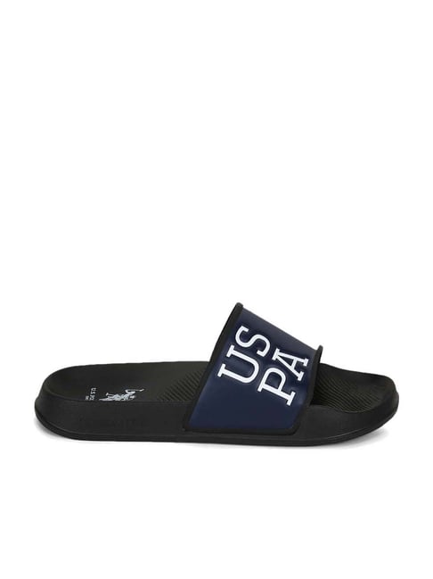 U S Polo Assn U.S. Polo Assn. Men's LACEY 3.0 Navy Casual Sandals