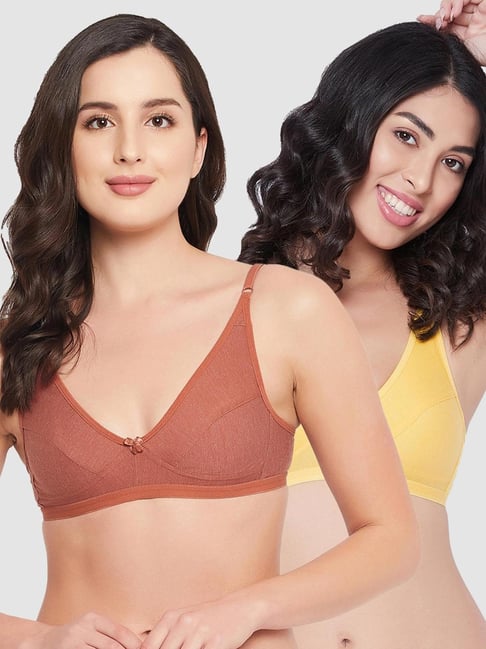 Clovia Multicolor Bra (Pack of 2)-picture-11