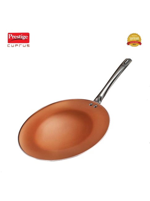 Prestige Brown Aluminium 30 cm Gas Compatible Tawa - Set of 1