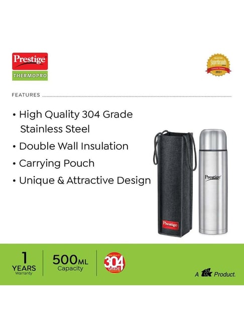 Buy Prestige Silver cm Thermopro Flask¿ L) Set of at