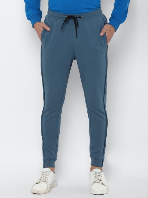 Allen Solly Blue Regular Fit Joggers-picture-34