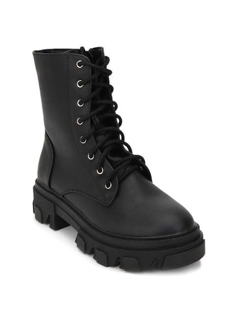 Buy Forever 21 Women s Jet Black Casual Boots for Women at Best Price Tata CLiQ
