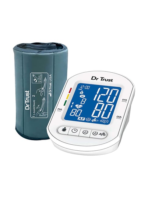 Dr Trust Dr. Trust AFib Check Pro 123 USA BP Monitor (White)