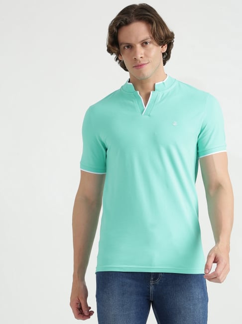 United Colors Of Benetton Green  Regular Fit T-Shirt