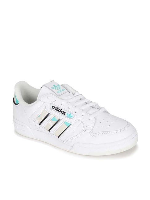 Buy Adidas Originals Men's CONTINENTAL 80 STRIPES White Sneakers