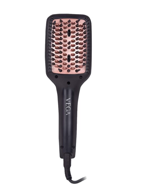 Vega X-Look Paddle VHSB-02 Corded Hair Straightener Brush (Black)