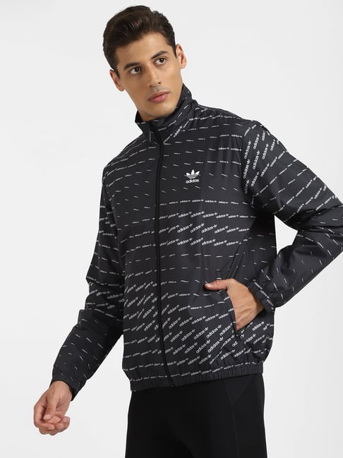 Buy Adidas Originals Black Full Sleeves Jacket for Men's Online