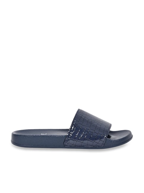 Jove Women's Peacoat Navy Slides