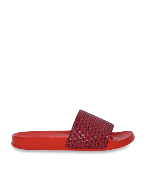 Jove Women's Maroon Slides