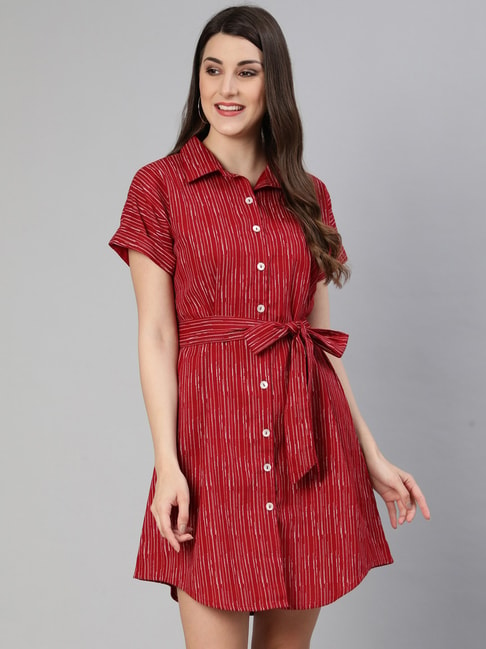 DAZY Two Tone Belted Shirt Dress | Fashion outfits, Belted shirt dress,  Shirts