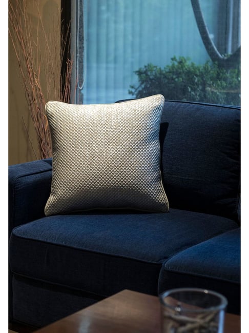 Maspar Printed Grey Cotton Vintage Cushion Cover-picture-27