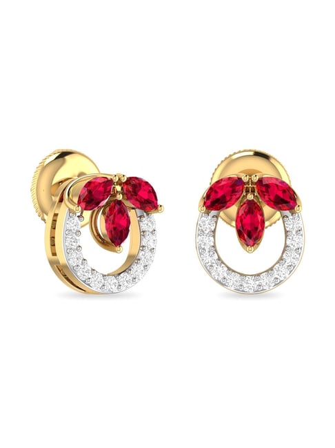 tata diamond earrings