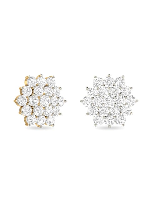 Buy PC Jeweller 18k Gold Diamond The Ayati Earrings for Women