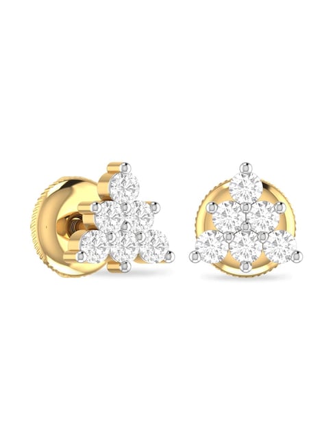 tata diamond earrings