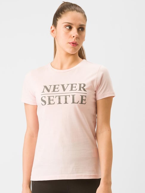 Globus Light Pink Graphic Print Sports T-shirt-picture-11