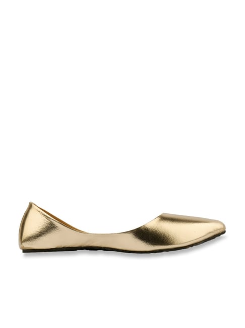 Gold ballet online shoes