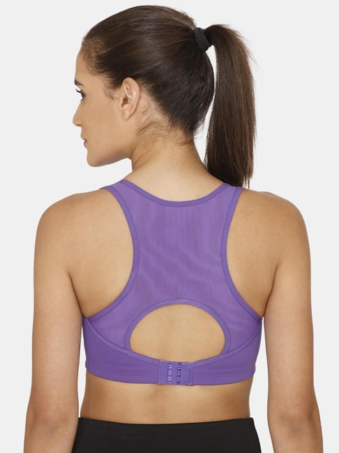 Buy Zivame Zelocity High Impact Sports Bra With No Bounce - Cyber