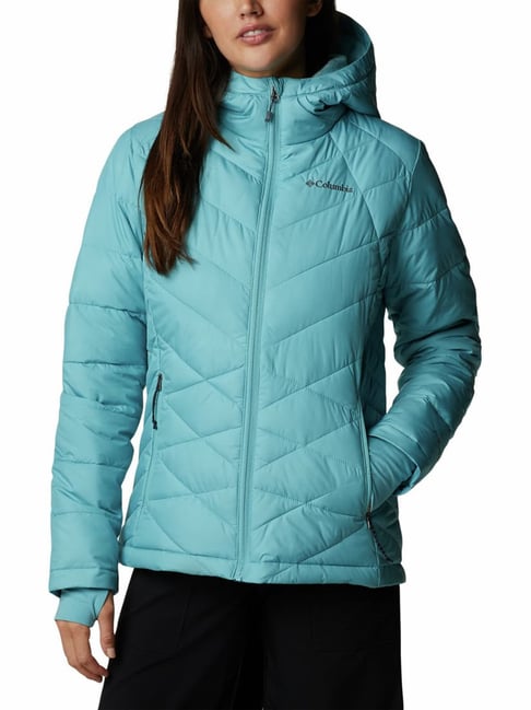 Columbia Sea Green Heavenly Hooded Jacket