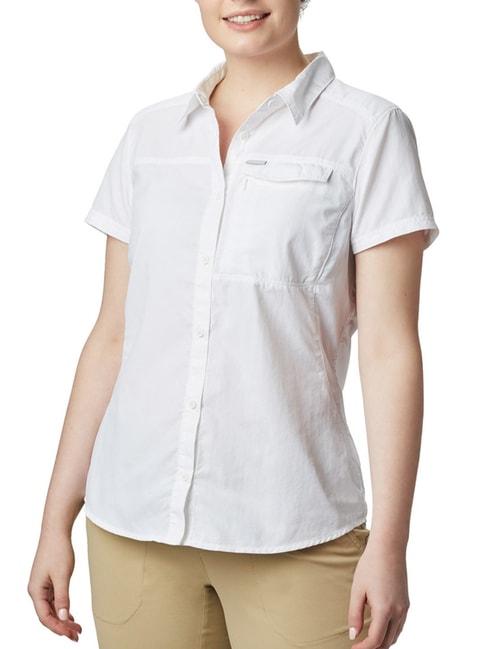 Columbia White Silver Ridge 2.0 Regular Fit Shirt Price in India