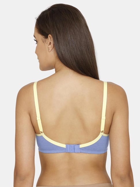 Buy Zivame Blue Non-padded Bra for Women Online @ Tata CLiQ