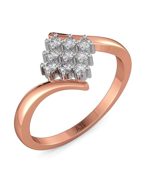 Buy Half-moon Round Diamond Ring - Joyalukkas