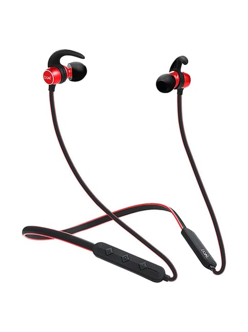 Boat Rockerz 255F Bluetooth In-The-Ear Neckband with Mic (Red)