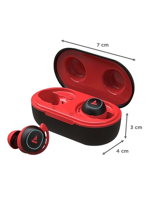 Buy Boat Airdopes 441 Bluetooth In The Ear Earpod with Mic Red