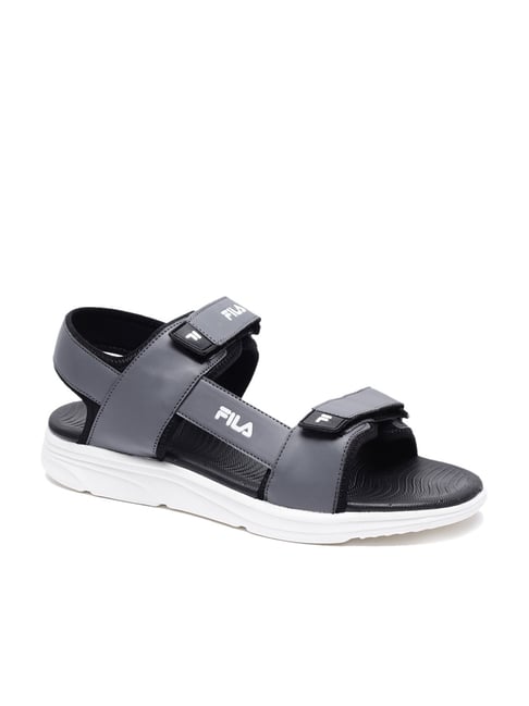 Buy Fila Men s SOARER Grey Floater Sandals for Men at Best Price Tata CLiQ