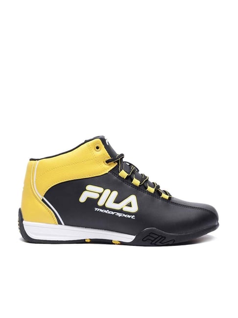 Foranderlig omdrejningspunkt Formode Buy Fila Men's NITRO Black Ankle Height Sneakers for Men at Best Price @  Tata CLiQ